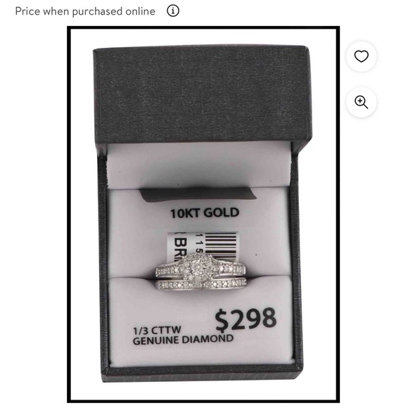 Engagement Ring Set - Picture 1 of 3